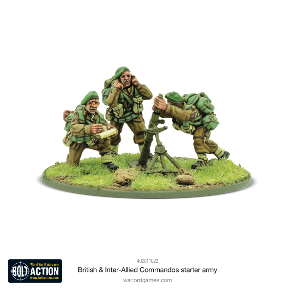 Bolt Action: British & Inter-Allied Commandos Starter Army